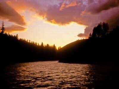 A Snake River Sunset